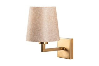 Wandlamp Profil - Goudkleurig en Crèmekleurig - 100 W