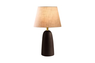 Candeeiro de mesa LED AYD-3696 Castanho e creme