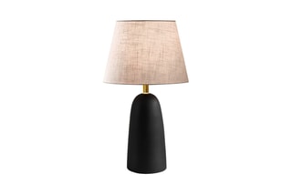 Candeeiro de mesa LED AYD-3696 Castanho e creme