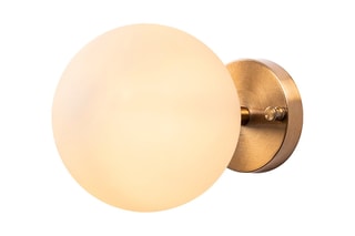 Aplique de parede Dourado