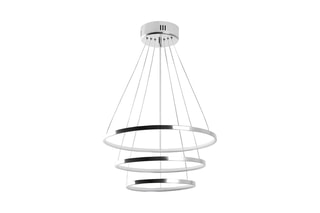 Candeeiro suspenso LED Cromado