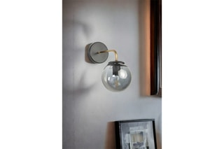 Wandlamp Pablo - Zwart - 60 W
