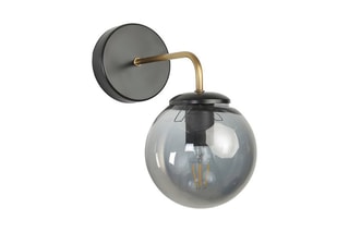 Wandlamp Pablo - Zwart - 60 W
