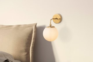 Aplique de parede Horn - Dourado - 40 W
