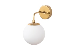 Aplique de parede Horn - Dourado - 40 W