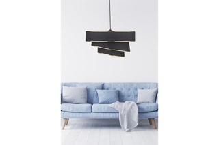 Candeeiro suspenso - Preto - 40 W