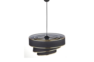 Candeeiro suspenso - Preto - 40 W