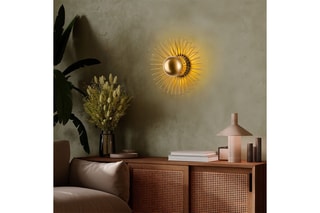 Aplique de parede Kaya - Dourado - 10 W