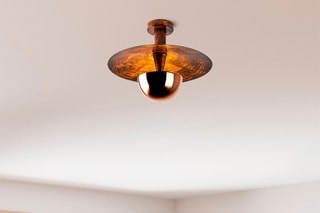 Candeeiro suspenso LED Kurt Dourado