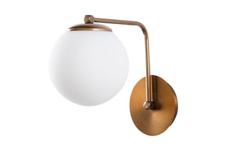 Aplique de parede Dourado