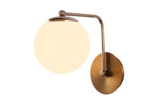 Aplique de parede Dourado