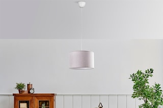 Candeeiro suspenso Pie - Cinzento - 40 W