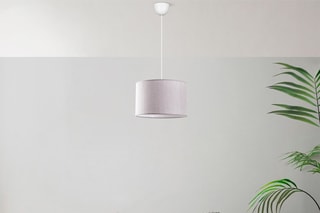 Candeeiro suspenso Pie - Cinzento - 40 W
