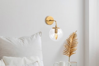 Aplique de parede Horn - Dourado