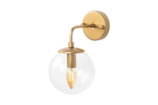 Aplique de parede Horn - Dourado