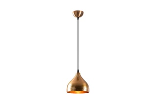 Candeeiro suspenso Tattoo Dourado e preto
