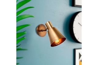 Aplique de parede Kem - Dourado - 100 W