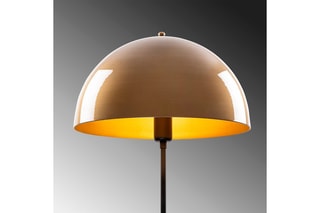 Staanlamp op driepoot - Goudkleurig - 40 W