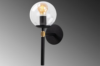 Wandlamp - Zwart - 40 W