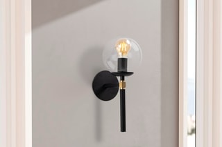 Wandlamp - Zwart - 40 W