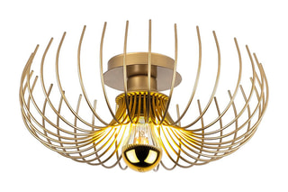 Candeeiro de teto Karsortel - Dourado - 40 W