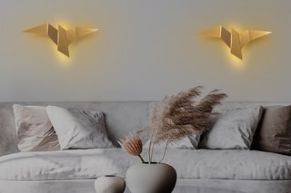 Ledwandlamp Pacali - Goudkleurig - 1 W