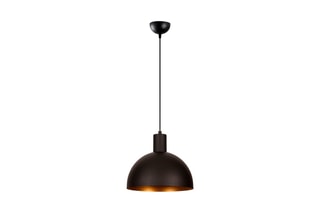 Hanglamp Sivani - Zwart en Goudkleurig - 100 W