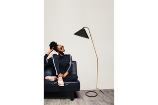 Candeeiro Delta - Preto e dourado - 40 W