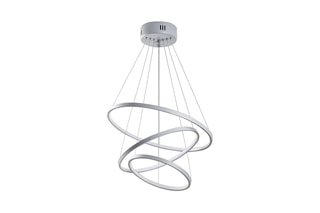 Candeeiro suspenso LED - Cinzento - 28 W