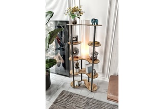 Staanlamp - Goudkleurig - 40 W