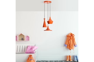 3 Hanglampen Tom - Oranje - 40 W