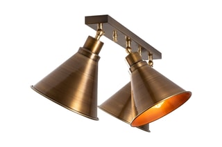 Candeeiro de teto Berceste - Bronze - 3 x 100 W