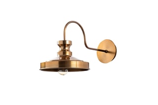 Aplique de parede - Dourado - 100 W