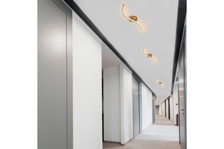 Plafondlamp Yilan - Goudkleurig