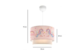 Hanglamp - Roze - 40 W