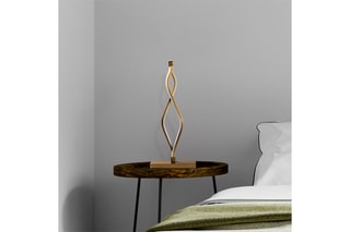 Candeeiro de mesa Dourado