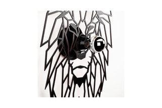 Aplique de parede W-056 - Preto