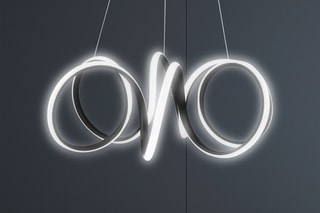 Candeeiro suspenso LED Earendel Preto