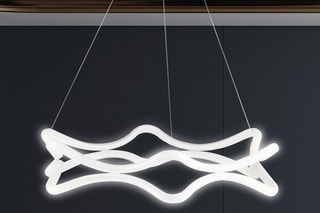 Candeeiro suspenso LED Jades - Branco - 45 W