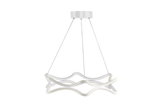 Candeeiro suspenso LED Jades - Branco - 45 W