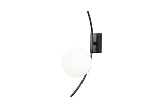 Aplique de parede Hilal - Preto - 40 W
