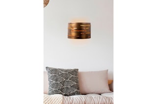 Aplique de parede - Bronze - 100 W