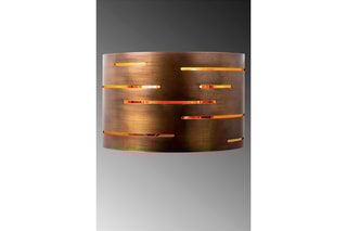 Aplique de parede - Bronze - 100 W