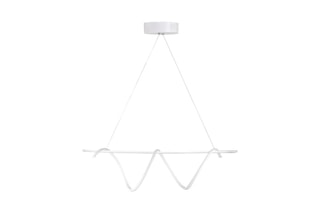 Candeeiro suspenso LED Tauri - Branco