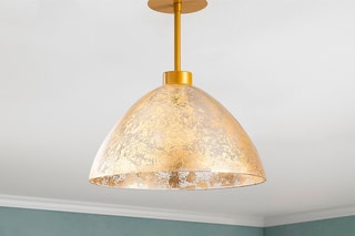 Candeeiro de teto Bergama Dourado