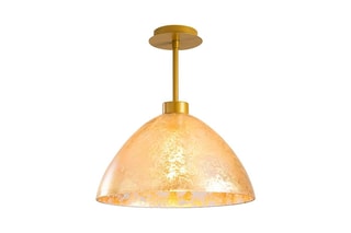 Candeeiro de teto Bergama Dourado