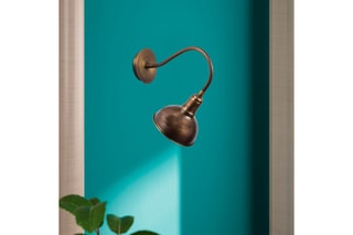 Wandlamp Kumluca Koperkleurig