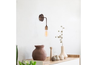 Wandlamp Dartini Donker Goudkleurig