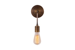 Wandlamp Dartini Donker Goudkleurig