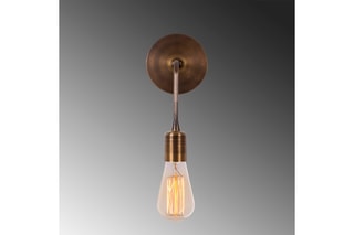 Wandlamp Dartini Donker Goudkleurig
